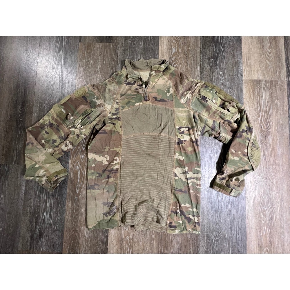 Massif Army Combat Shirt Mens Large Multicam OCP Flame Resistant Tactical ACS